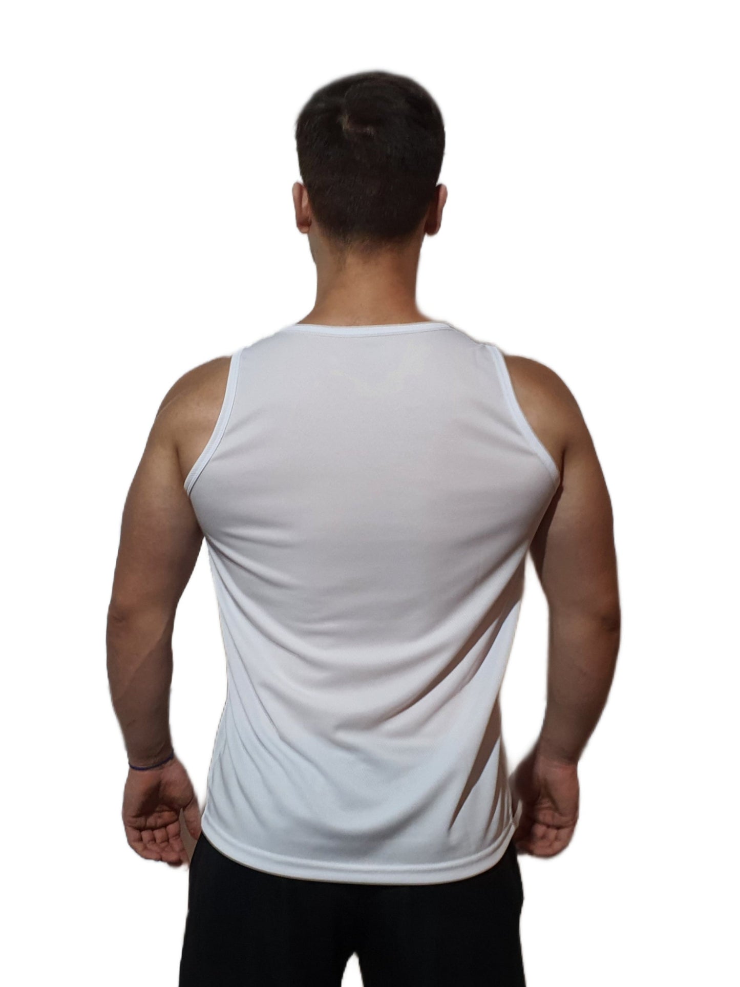 Regata Dry Fit Branco - Tankman