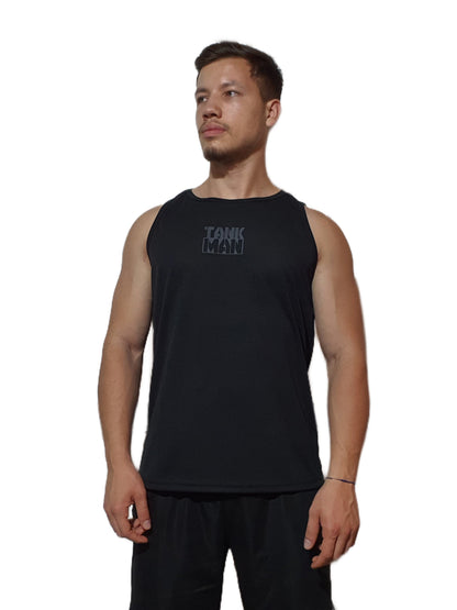 Regata Dry Fit Preto - Tankman