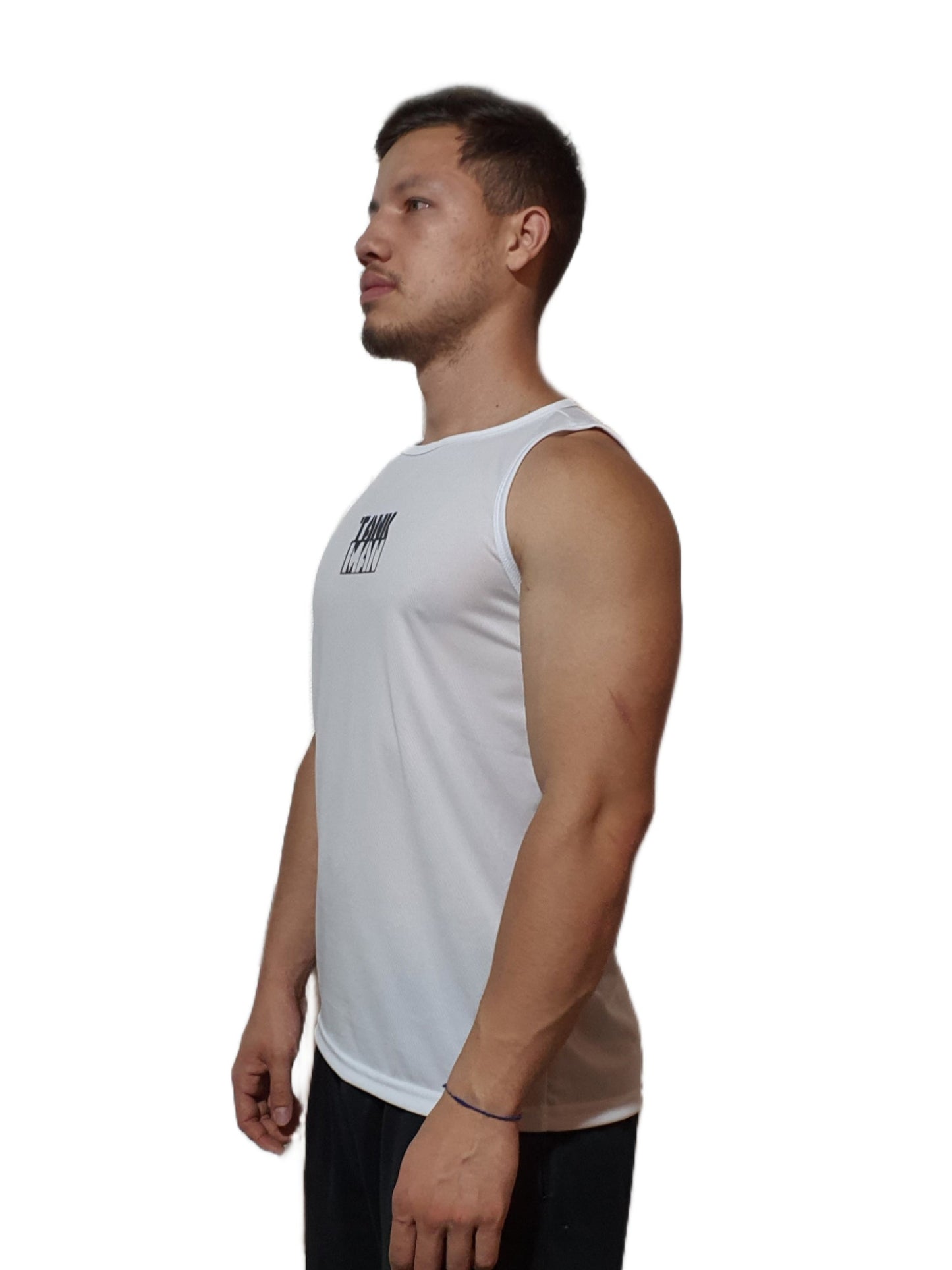 Regata Dry Fit Branco - Tankman